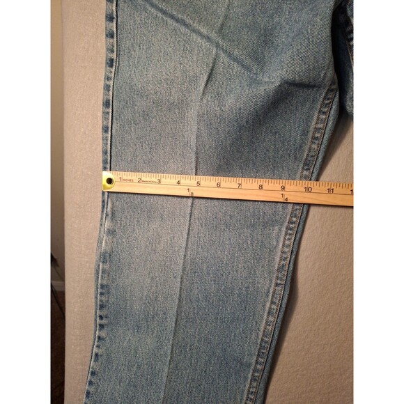 Vintage Levi's 505 Regular Fit Straight Leg Jeans Men's 38/30 Blue 1999 90s - Picture 5 of 15